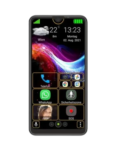 BEAFON M6S PLUS PREMIUM – smartphone avec bouton SOS et grand écran pour seniors