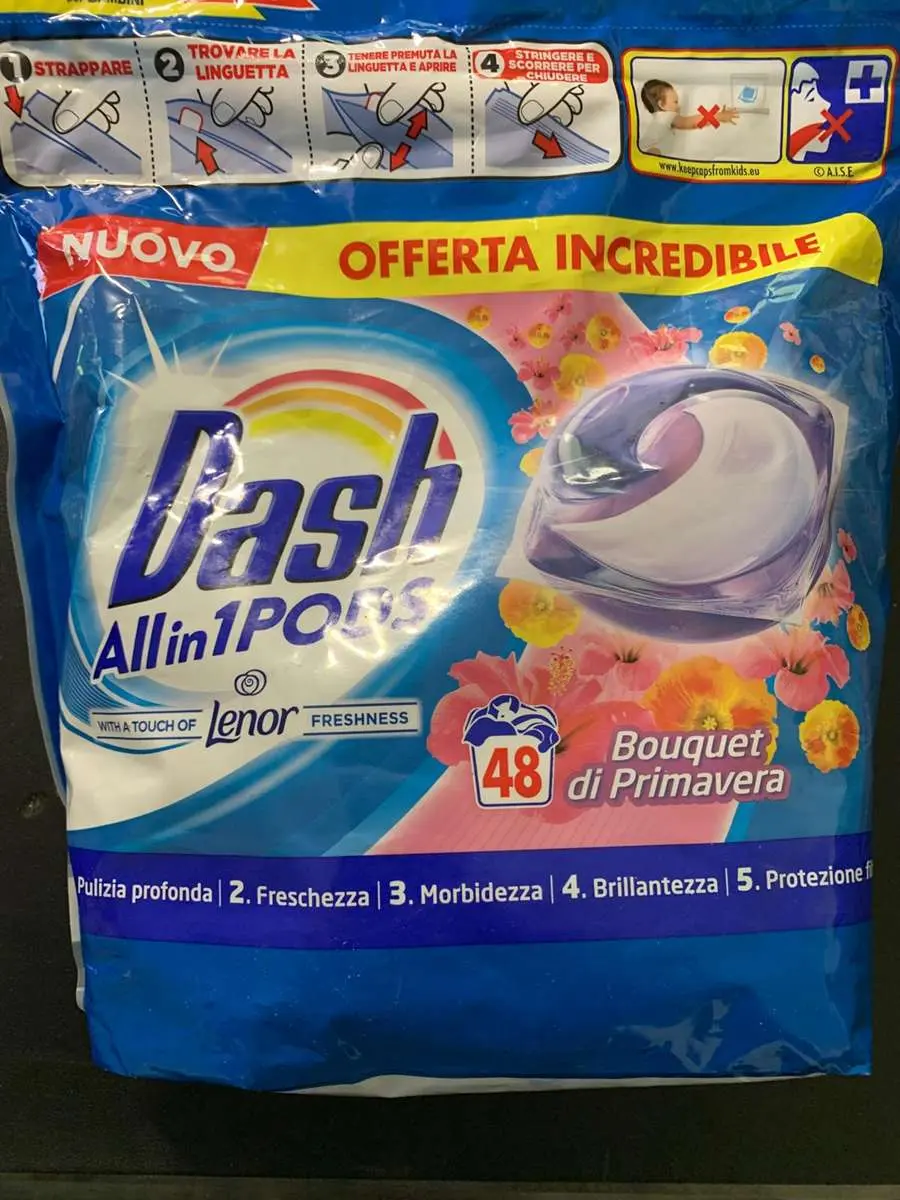 dash all in 1 pack de 48 capsules